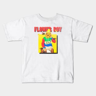 Flower Boy - with title Kids T-Shirt